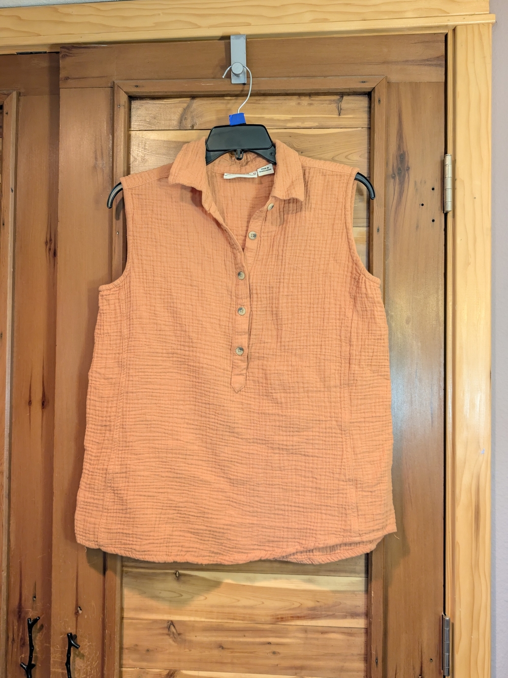 Sleeveless Textured Top